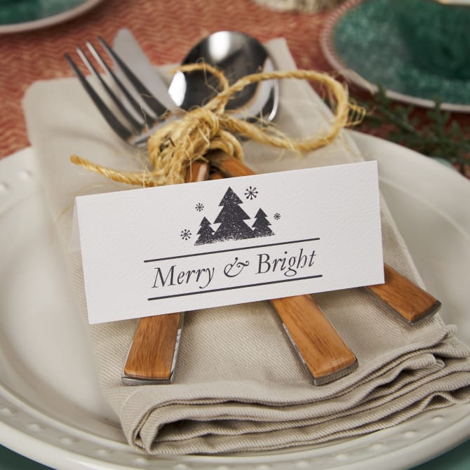 Place setting labels store